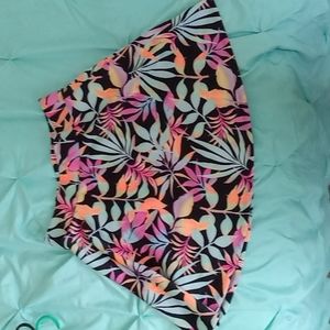Floral print skirt